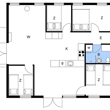 13365-asnaes-radyrvej-63 Σπίτι διακοπών Asnæs